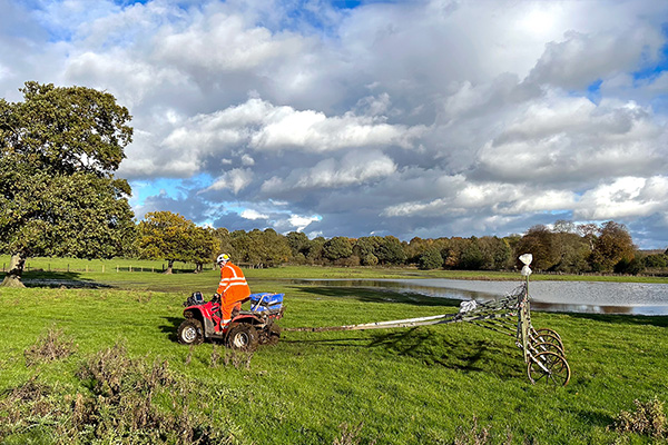 Image showing our team skilled in geophysics to map archeology